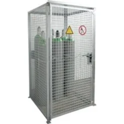 Bauer Südlohn Gasflaschen-Container GFC-M0/D, Feuerverzinkt