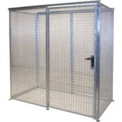 Bauer Südlohn Gasflaschen-Container GFC-M1, Feuerverzinkt