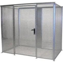 Bauer Südlohn Gasflaschen-Container GFC-M3, Feuerverzinkt