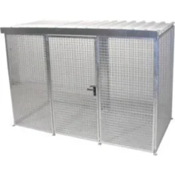 Bauer Südlohn Gasflaschen-Container GFC-M4/D, Feuerverzinkt