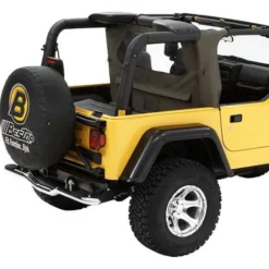 Bestop Wraparound Windjammer-in Spice Brown 1997-2002 Jeep Wrangler TJ, 80033-37