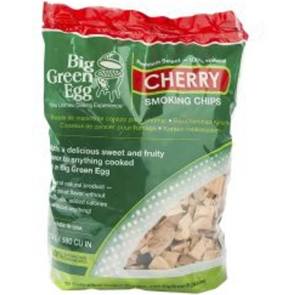 Big Green Egg Cherry Wood Chips 2.9L 1 Big Green Egg Cherry Wood Chips 2.9L