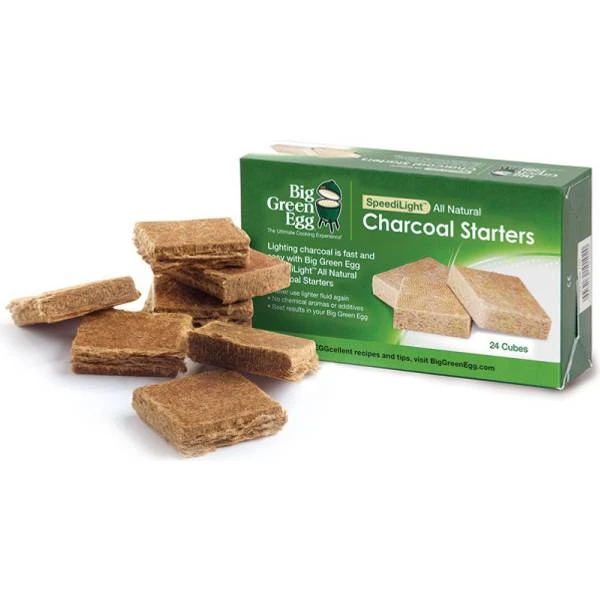 Big Green Egg Natural Charcoal Starters 101020 1 Big Green Egg Natural Charcoal Starters 101020