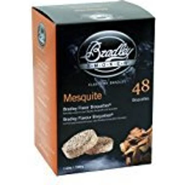 Bradleysmoker Mesquite Flavour Bisquettes BTMQ48 1 Bradleysmoker Mesquite Flavour Bisquettes BTMQ48