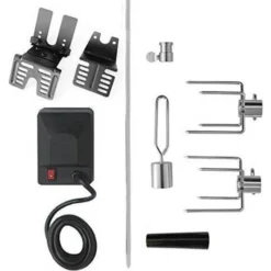 Callow Retail Electric Universal Rotisserie Kit 240 Volt BBQ Rotisserie