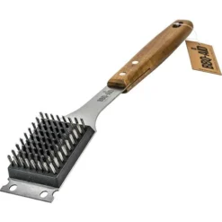 Char-Broil Barbecue Grill Brush And Scraper Extended, Large Bristles