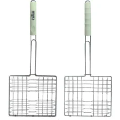 Charcoal Companion CC2043 S'mores Grill Basket Green