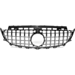 Chrome Front Grill Mesh For Mercedes Benz W213 E200 E300 E43 AMG