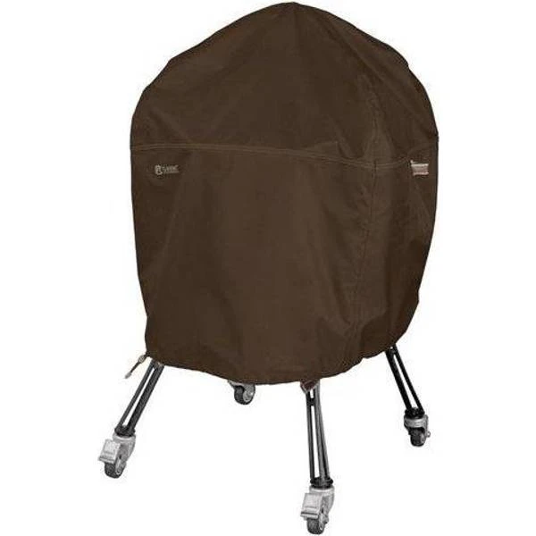 Classic Accessories 55-729-046601-RT Large Ceramic Grill Cover, Dark Cocoa 1 Classic Accessories 55-729-046601-RT Large Ceramic Grill Cover, Dark Cocoa