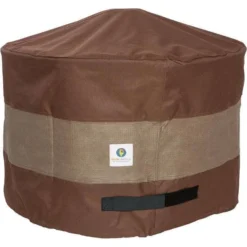 Classic Accessories Covers UFPR3620 36 Duck Covers Ultimate Round Fire Pit Cover - Mocha