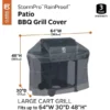 Classic Accessories Storm Pro 64 In. W 30 In. D 48 In. H BBQ Grill Cover Dark