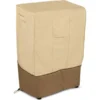 Classic Accessories Veranda 17 In. L 14 In. D 30 In. H Square Smoker Cover, Pebble/Bark/Earth