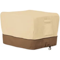 Classic Accessories Veranda 29 In. L In. D 15 In. H Rectangular Top Grill Cover Pebble