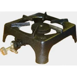 Continental Cast Iron Single Burner, Black