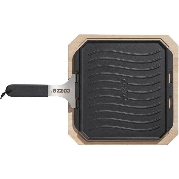 Cozze Reversible Pan With Trivet 330x330cm 1 Cozze Reversible Pan With Trivet 330x330cm