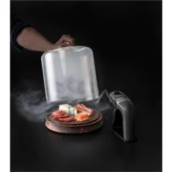 Crafthouse Fortessa Glass Smoke Cloche With Smoker & Chips