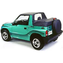 Duster Deck Cover Black Denim Bestop 1995-1998 Geo Tracker & Suzuki Sidekick, 90029-15