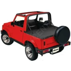 Duster Deck Cover Black Denim Bestop All Years Suzuki Samurai, 90006-15