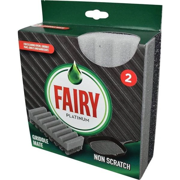 Fairy Platinum Non Scratch Griddle Scourer 2 Stk 1 Fairy Platinum Non Scratch Griddle Scourer 2 Stk