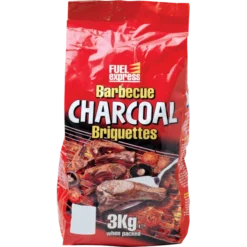 Fuel Express Charcoal Briquettes - 3kg 3kg