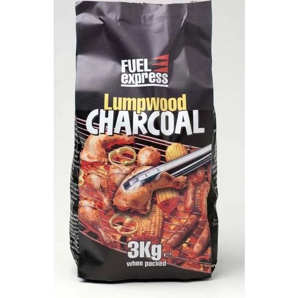 Fuel Express Lumpwood Charcoal 3kg 1 Fuel Express Lumpwood Charcoal 3kg