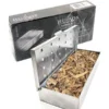 Humos Heavy Duty Smoker Box For Wood Chips And Pellets For Gas & Charcoal Grills. Stainless Steel, Lid With Hinge