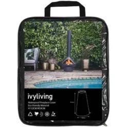 Ivyline Waterproof Fireplace Cover Eco-friendly Material - H132