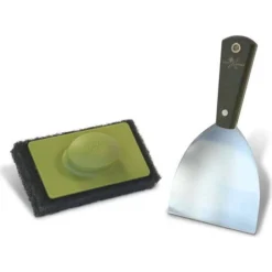 Little Griddle GK540 Heavy Duty Professional Grade Stainless Steel Blade Scraper Grade Scrubber