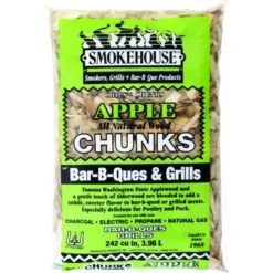 Luhr Jensen Smokehouse Chips N Chunks All Natural Apple Wood Smoking Chips 242 Cu