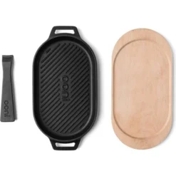 Ooni Cast Iron Grizzler Pan -Napoleon Shop Ooni Cast Iron Grizzler Pan 3