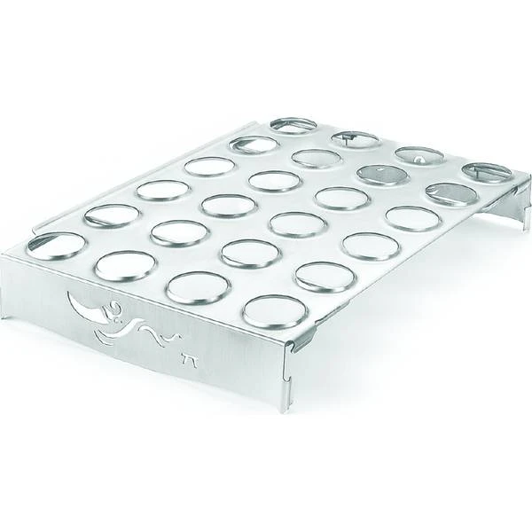 Outset Chicken Leg And Jalapeno Roaster With Collapsible Legs 1 Outset Chicken Leg And Jalapeno Roaster With Collapsible Legs