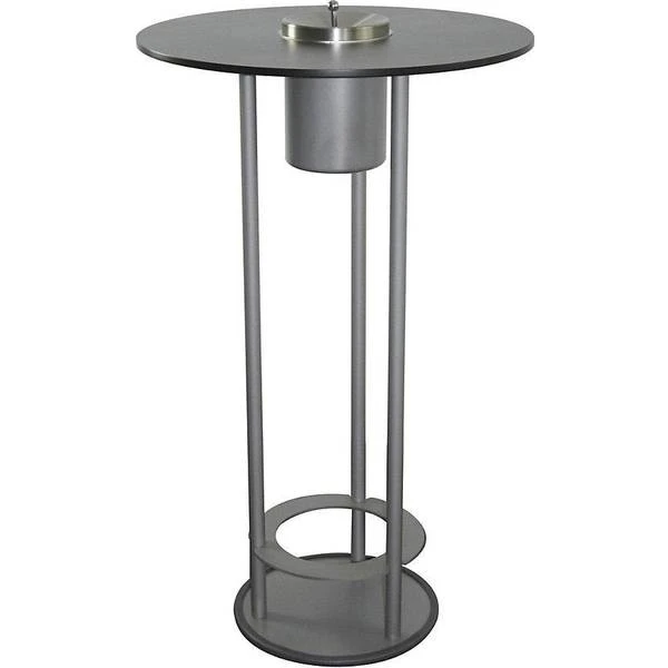 Pedestal Table For Smokers, Diameter 675 Mm, Graphite 1 Pedestal Table For Smokers, Diameter 675 Mm, Graphite