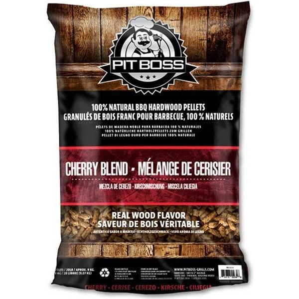 Pit Boss Træpiller Cherry 9kg 1 Pit Boss Træpiller Cherry 9kg