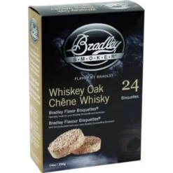 Smoker All Natural Whiskey Oak All Natural Wood Bisquettes 24 Pk