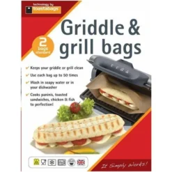Toastabags Griddle & Grill Bags - Pack Of 2