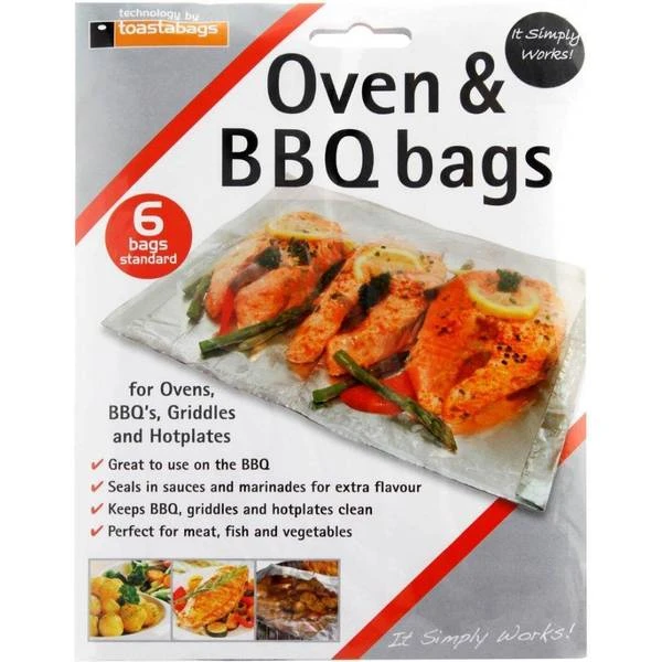 Toastabags Oven & BBQ Bags Standard - 6 Pack 1 Toastabags Oven & BBQ Bags Standard - 6 Pack