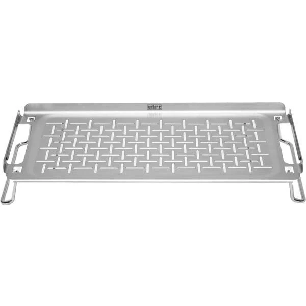 Weber 6784 Stainless Steel Griddle Keep Warm Rack - Silver 1 Weber 6784 Stainless Steel Griddle Keep Warm Rack - Silver