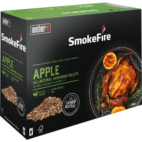 Weber Apple All-Natural Hardwood Pellets 18291 1 Weber Apple All-Natural Hardwood Pellets 18291