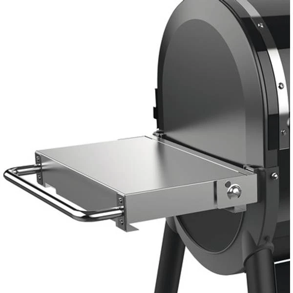 Weber SmokeFire Stainless Steel Folding Side Table 7001 1 Weber SmokeFire Stainless Steel Folding Side Table 7001