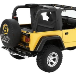 Wraparound Windjammer-Black Denim 1997-2002 Jeep Wrangler TJ, 80033-15