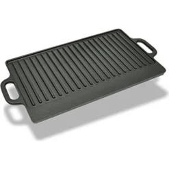 VidaXL Grill Plate Cast Iron Reversible 50126